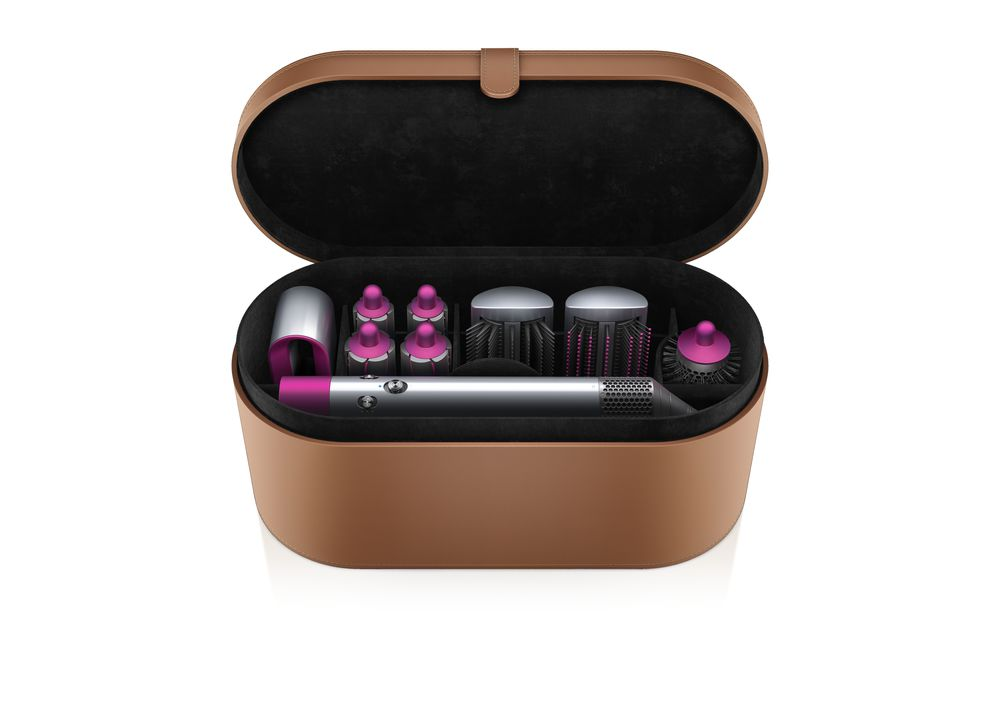 Moldeador - Dyson Airwrap Complete, 1300 W, 4 Temperaturas, Gris/Fucsia