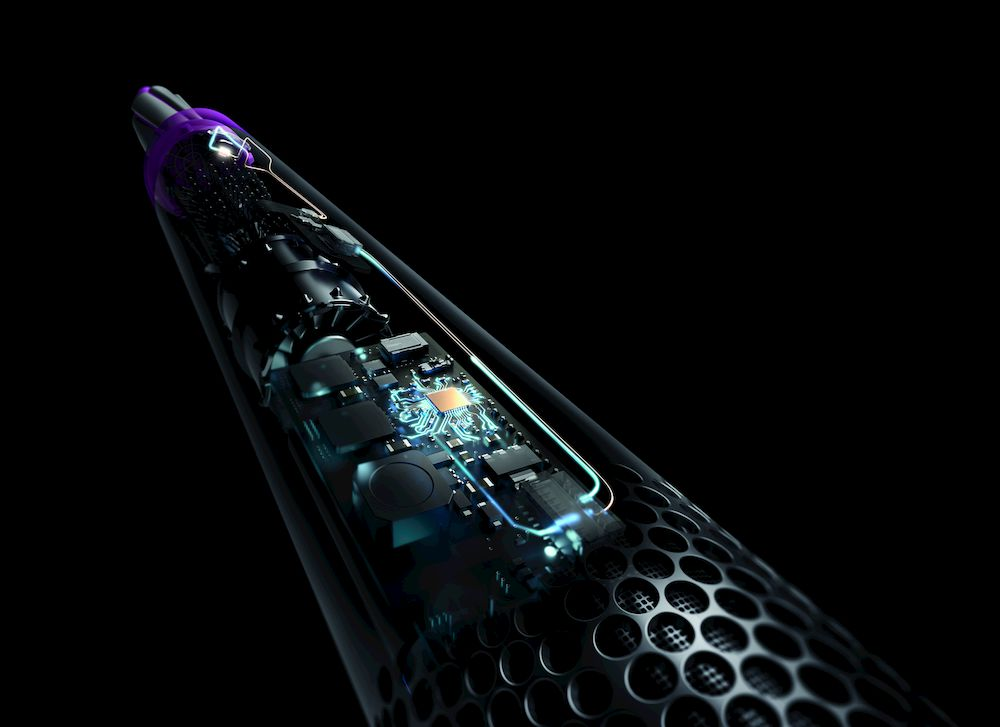 Moldeador - Dyson Airwrap Complete, 1300 W, 4 Temperaturas, Gris/Fucsia
