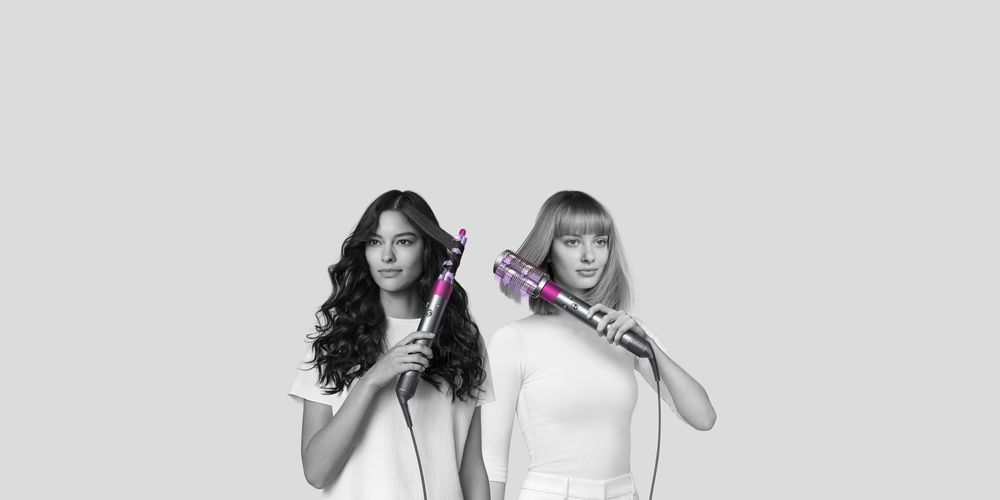 Moldeador - Dyson Airwrap Complete, 1300 W, 4 Temperaturas, Gris/Fucsia