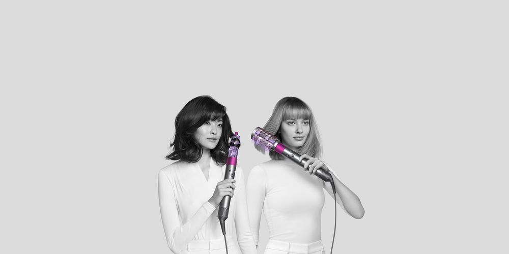 Moldeador - Dyson Airwrap Complete, 1300 W, 4 Temperaturas, Gris/Fucsia
