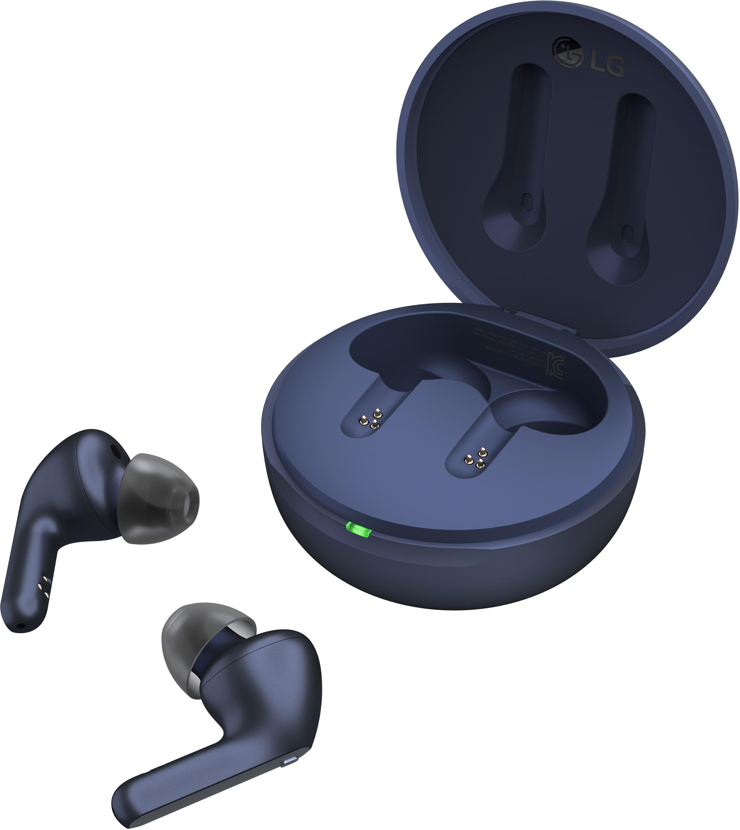 LG TONE Free Kopfhörer Wireless, Blue In-ear DFP3 True Bluetooth Eclipse