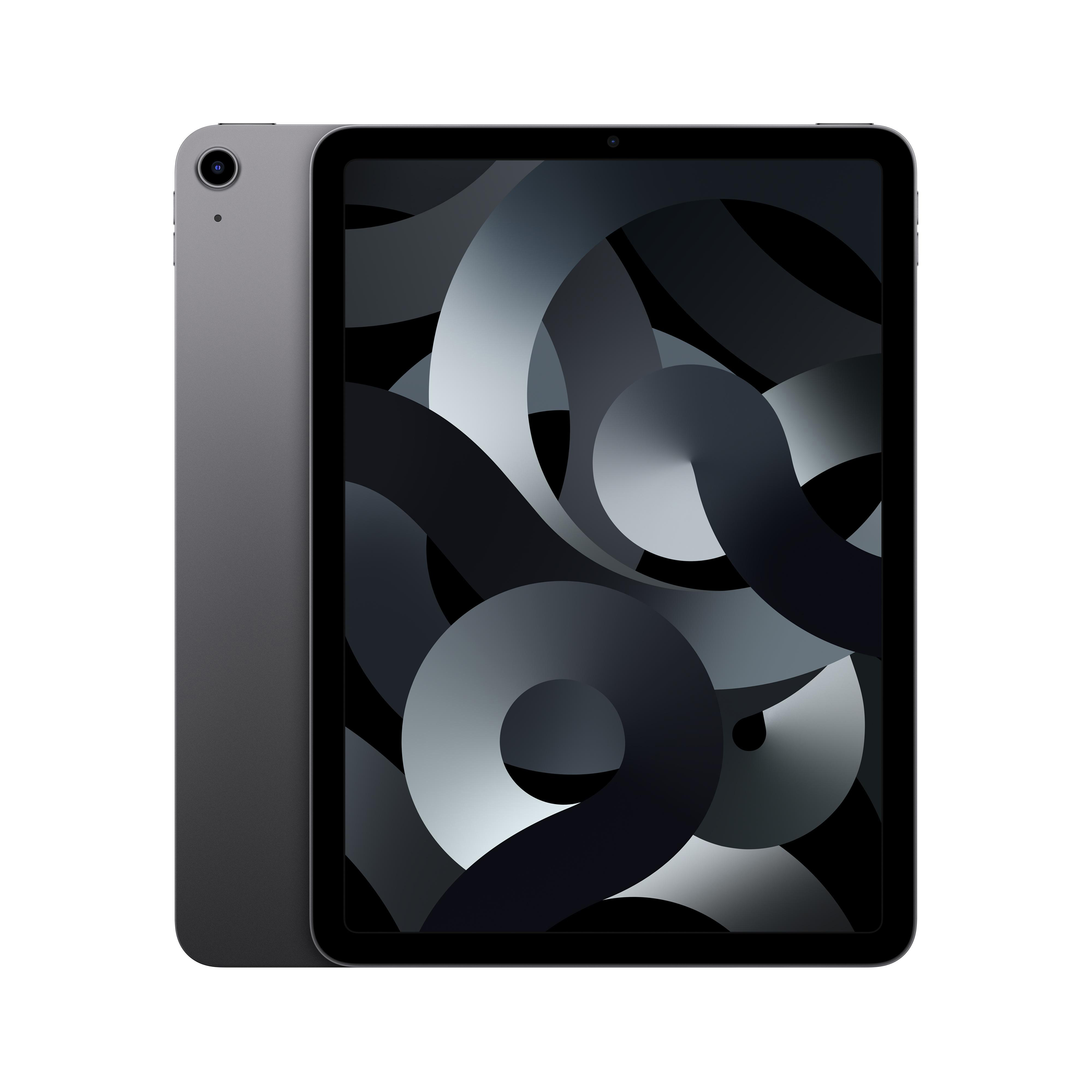 (2022) iPad GB, 64 APPLE 10,9 Zoll, Air 5. Space Grau Generation, Wi-Fi Tablet,