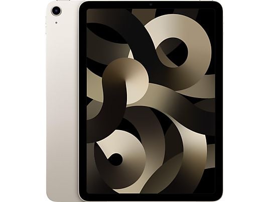 APPLE iPad Air Wi-Fi (2022) 5. Generation, Tablet, 64 GB, 10,9 Zoll, Polarstern