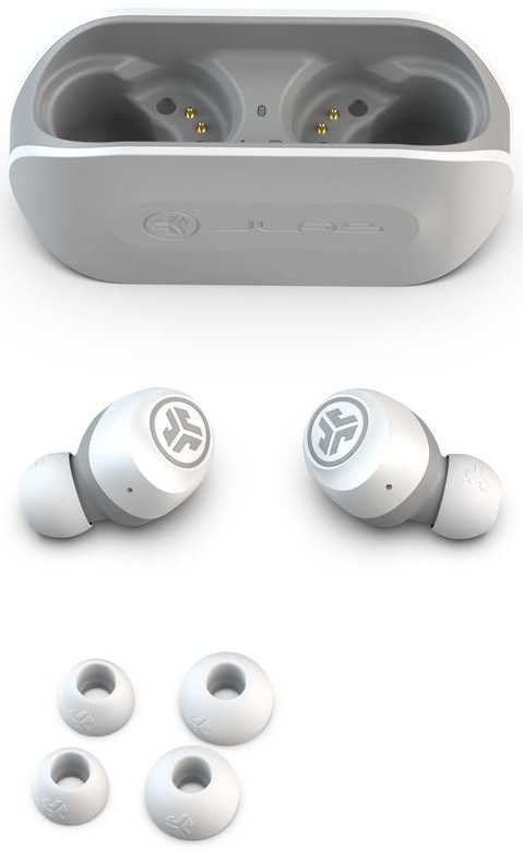 JLAB Écouteurs sans fil Go Air Earbuds Blanc (IEUEBGOAIRRWHTGRY82) In-ear Oreillettes sans fil Blanc