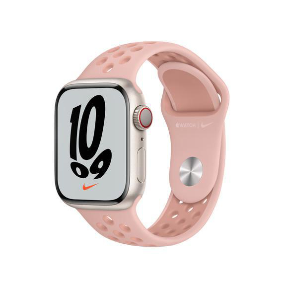 APPLE 41 mm Nike Sportarmband, Ersatzarmband, Pink Oxford/Rose Whisper