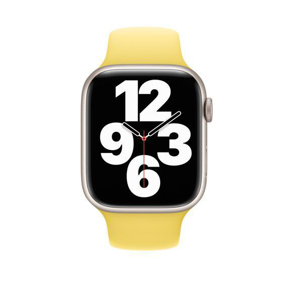 APPLE 45 mm Sportarmband - Regular, Ersatzarmband, Zitronenschale