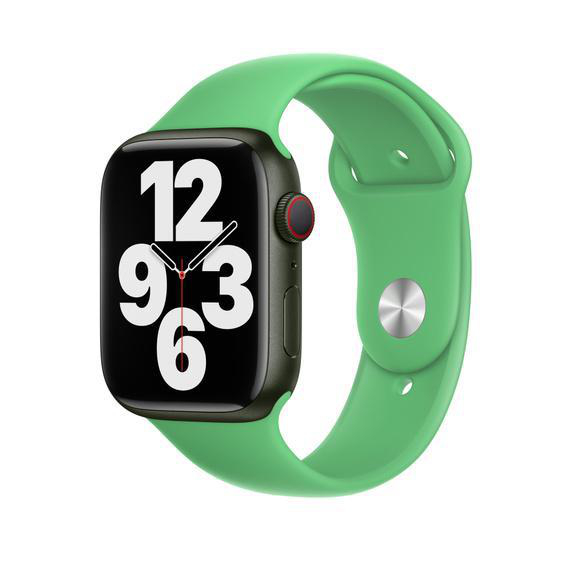 APPLE 45 mm Sportarmband - Regular, Ersatzarmband, Signalgrün