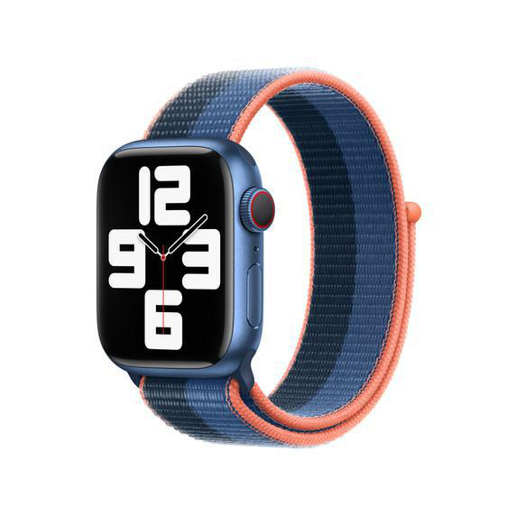 APPLE 41 mm Sport Loop, Ersatzarmband, Eisblau/Abyssblau