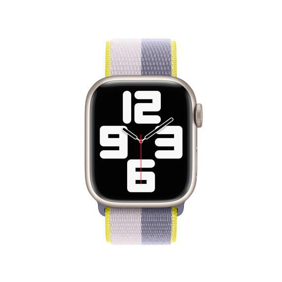 APPLE 41 mm Sport Loop, Ersatzarmband, Lavendelgrau/Blasslila
