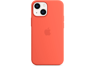 APPLE iPhone 13 mini Siliconen Case MagSafe Nectarine