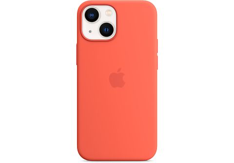 APPLE iPhone 13 mini Siliconen Case MagSafe Nectarine