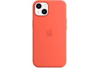 APPLE iPhone 13 Siliconen Case MagSafe Nectarine