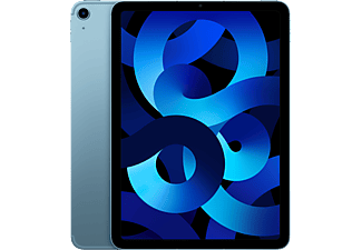APPLE iPad Air (2022) Wi-Fi + Cellular - Tablette (10.9 ", 64 GB, Blue)