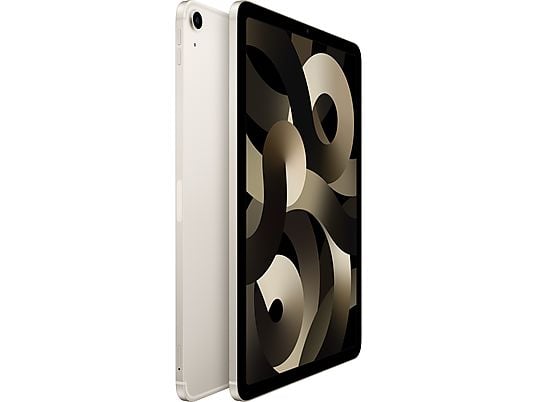APPLE iPad Air (2022) Wi-Fi + Cellular - Tablet (10.9 ", 64 GB, Starlight)