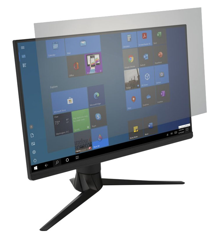 KENSINGTON Tükröződéscsökkentő és kékfény szűrő kijelzővédő - 32" kijelző mérethez (627561)