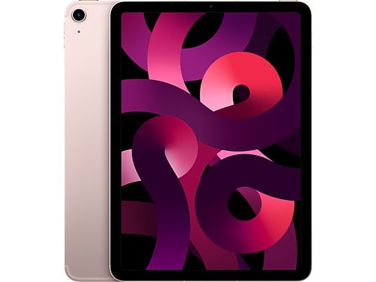 APPLE iPad Air (2022) Wi-Fi + Cellular - Tablet (10.9 ", 256 GB, Pink)