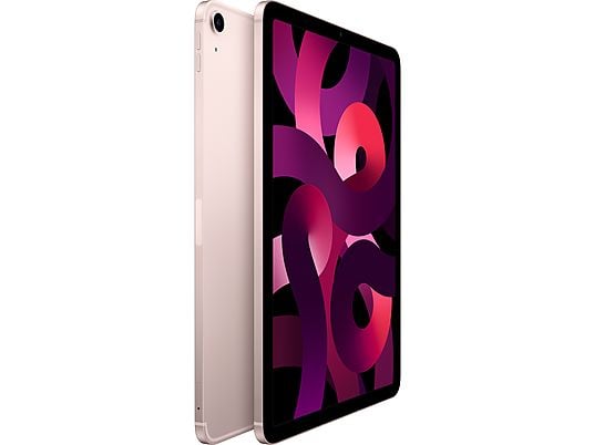 APPLE iPad Air (2022) Wi-Fi + Cellular - Tablet (10.9 ", 256 GB, Pink)