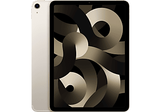 APPLE iPad Air (2022) Wi-Fi + Cellular - Tablet (10.9 ", 256 GB, Starlight)