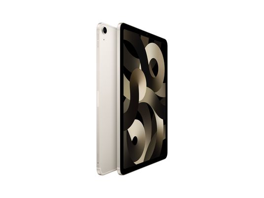 APPLE iPad Air (2022) Wi-Fi + Cellular - Tablette (10.9 ", 256 GB, Starlight)