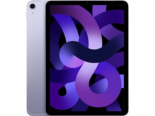 APPLE iPad Air (2022) Wi-Fi + Cellular - Tablet (10.9 ", 256 GB, Purple)