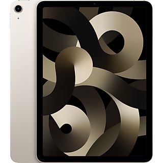 APPLE iPad Air (2022) Wi-Fi - Tablette (10.9 ", 64 GB, Starlight)
