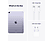APPLE iPad Air (2022) Wi-Fi + Cellular - Tablet (10.9 ", 256 GB, Purple)