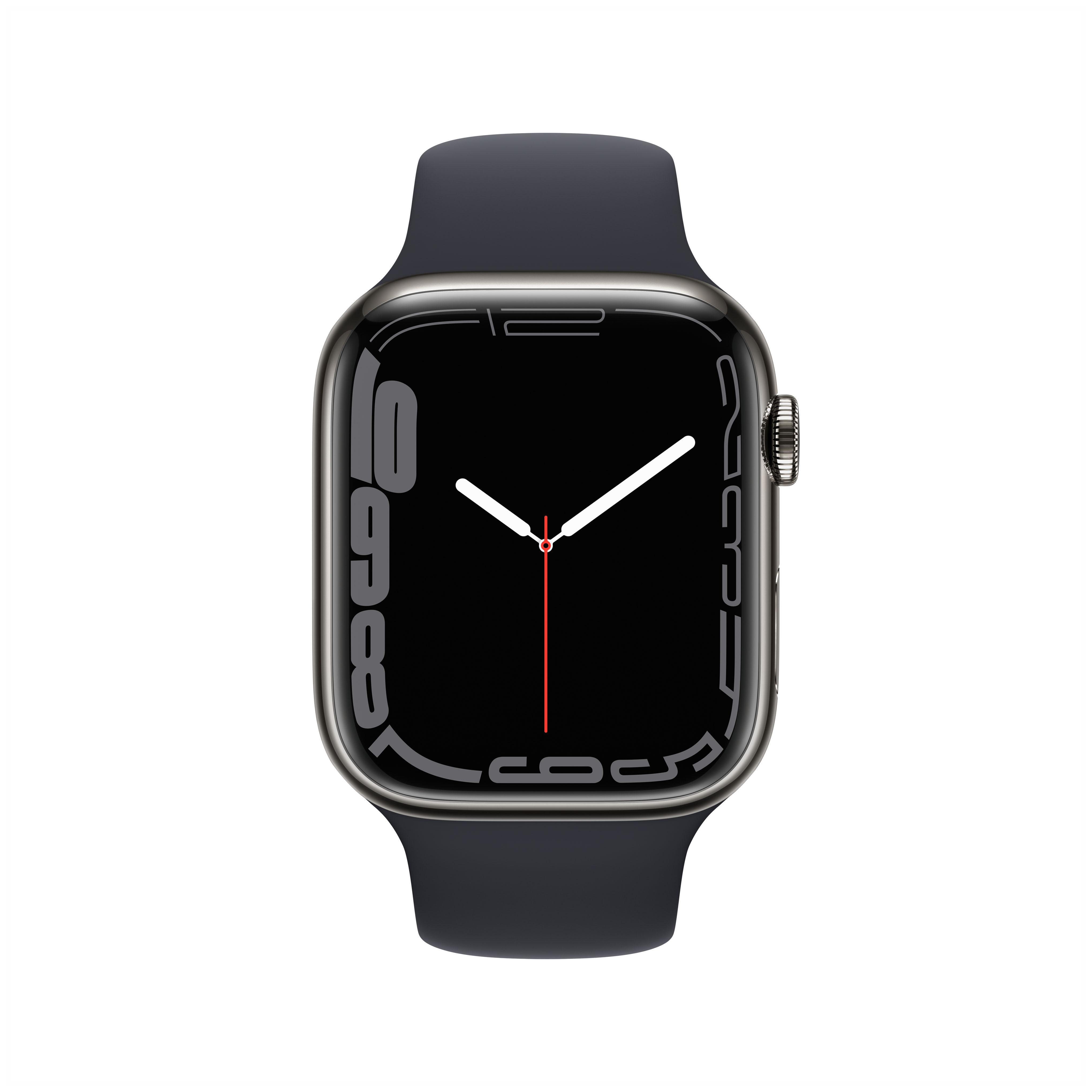 Smartwatch APPLE Watch Series 7 (GPS + Cellular) 45mm Smartwatch 