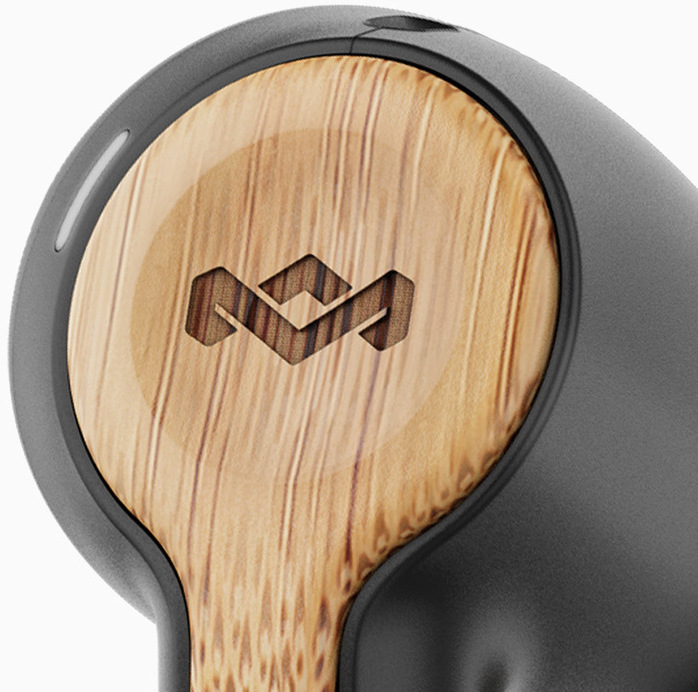 HOUSE OF MARLEY Écouteurs sans fil Rebel True Wireless Noir (EM-JE121-SB) In-ear Oreillettes sans fil Noir