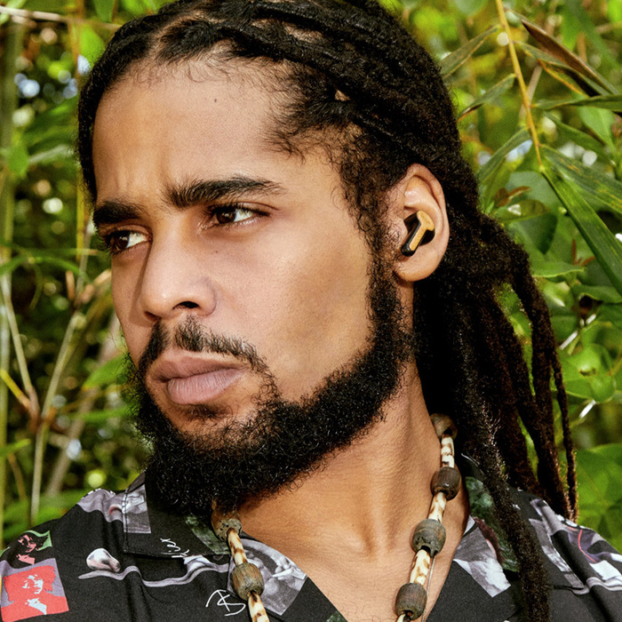 HOUSE OF MARLEY Écouteurs sans fil Rebel True Wireless Noir (EM-JE121-SB) In-ear Oreillettes sans fil Noir
