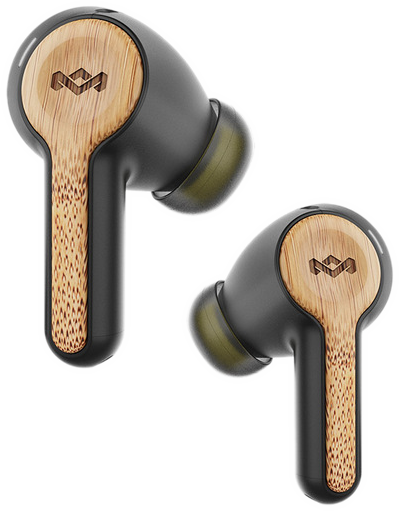 HOUSE OF MARLEY Écouteurs sans fil Rebel True Wireless Noir (EM-JE121-SB) In-ear Oreillettes sans fil Noir