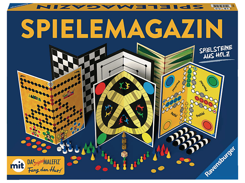 Ravensburger Collezione Di Giochi Da Tavolo 26301, Accessori Per Famiglie, 35 Giochi In 1, Dai 6 Anni, Multicolore