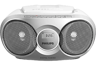 PHILIPS AZ215S/12 hordozható CD-s rádió, ezüst