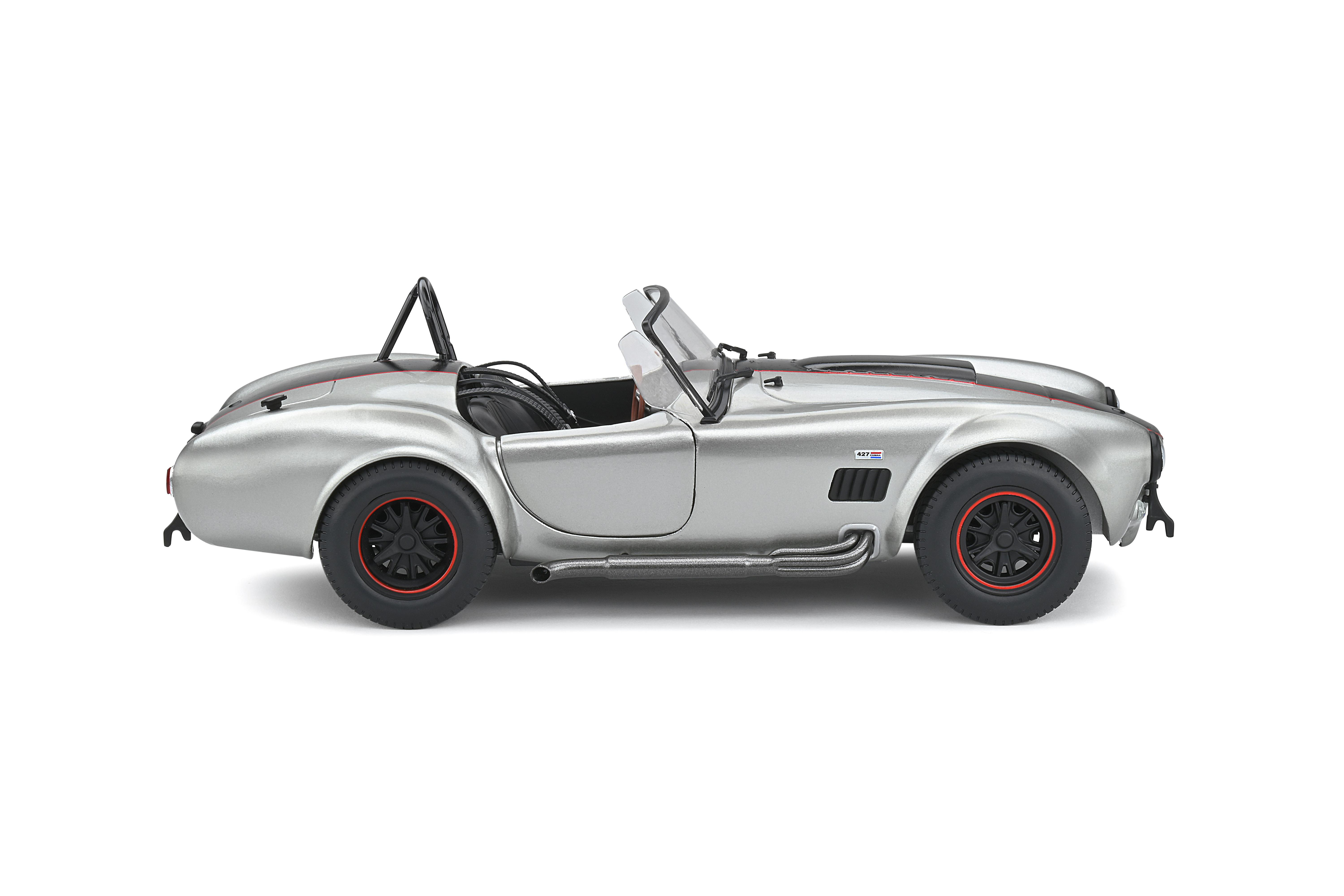SOLIDO 1:18 Shelby Cobra 427 Spielzeugmodellauto Silber silber