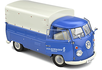 SOLIDO 1:18 VW T1 Pritsche/Plane blau Spielzeugmodellauto Blau