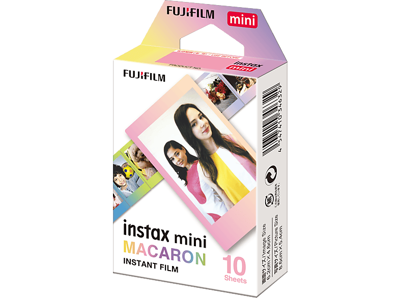 FUJIFILM Mini Film Macaron WW1 Anlık Kamera Filmi