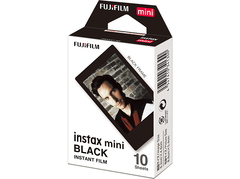 FUJIFILM Instax Black Frame Film Anlık Kamera Filmi