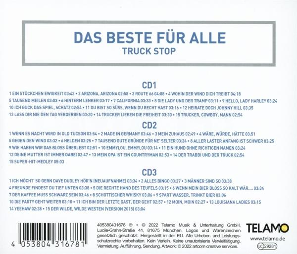 Ein CD-Cover mit Text auf Deutsch. Der Text ist schwarz auf hellem Hintergrund. Unten ist ein Barcode.