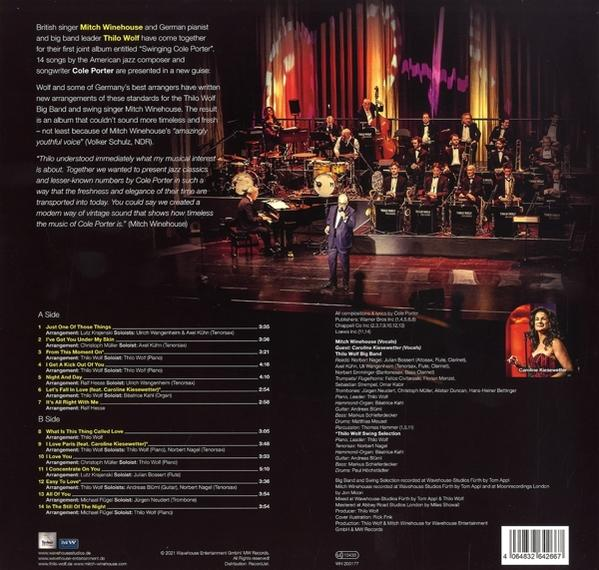 Winehouse,Mitch/Wolf,Thilo Big Band - Swinging Cole Porter (180g Black Vinyl)  - (Vinyl)