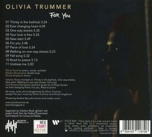 Olivia Trummer - For You  - (CD)