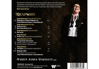 Martin James Bartlett, London Philharmonic Orchestra - Rhapsody  - (CD)