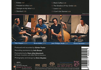 Bruno The Bassface Swing Trio Feat. Müller - Bossa,Ballads And Blues  - (SACD Hybrid)