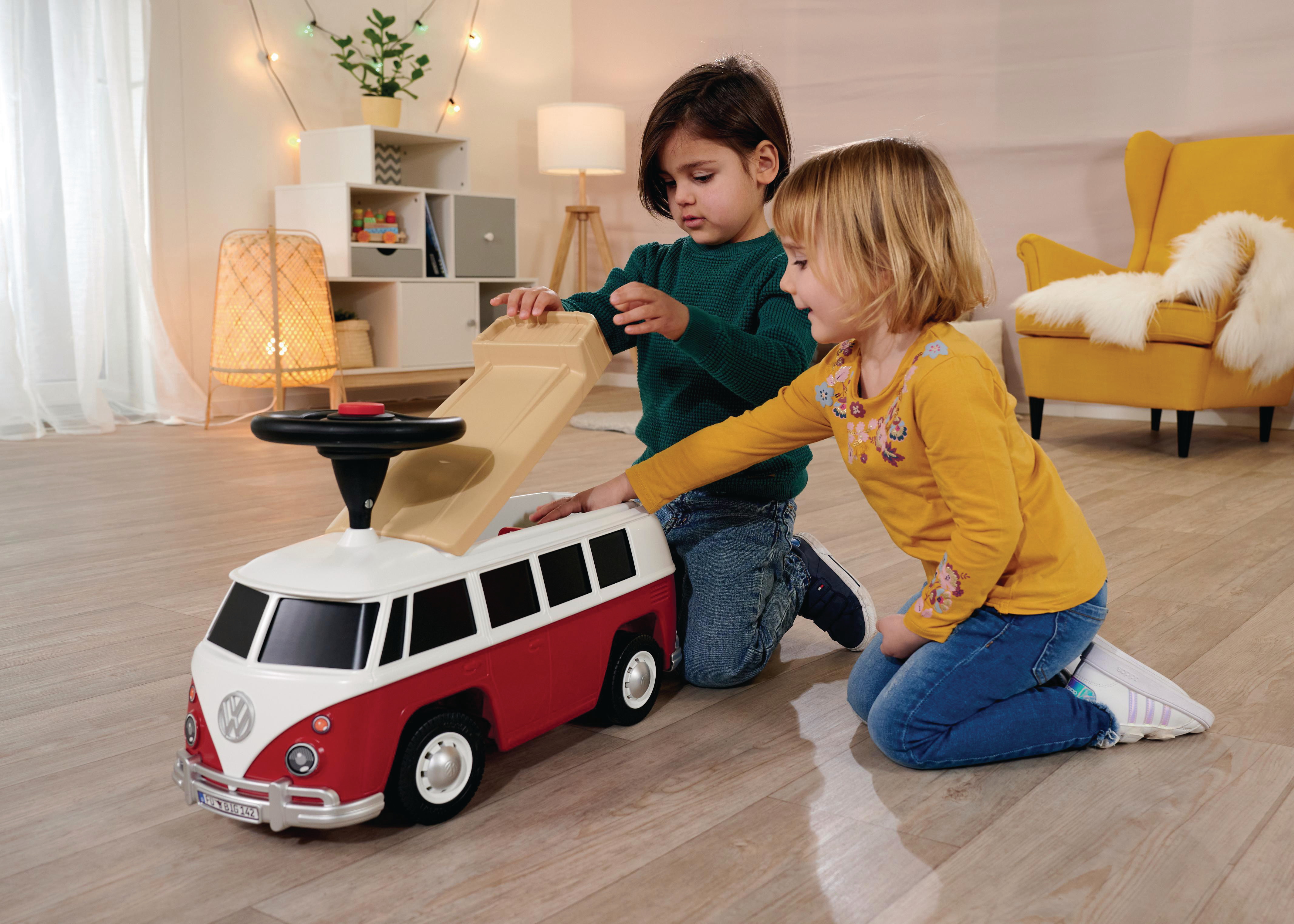 T1 Kinderrutscherauto VW Baby BIG Rot/Weiß