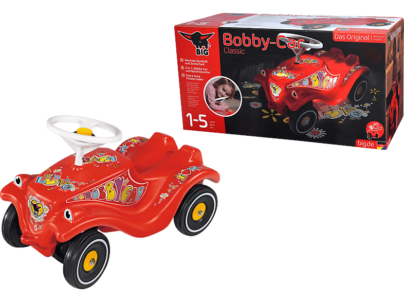 BIG Bobby-Car-Classic Lumi Kinderrutschfahrzeug Rot Kinderrutschfahrzeug  kaufen