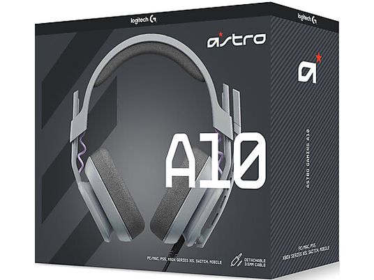ASTRO GAMING A10 - Gaming Headset, Grau