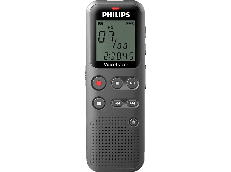 PHILIPS DVT 1120 Diktiergerät, Grau