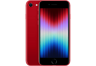 APPLE iPhone SE (3ª gen.), (PRODUCT)RED, 64 GB, 5G, 4.7" Retina HD, Chip A15 Bionic, iOS