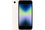 Apple iPhone SE (3ª gen.), Blanco Estrella, 128 GB, 5G, 4.7" Retina HD, Chip A15 Bionic, iOS