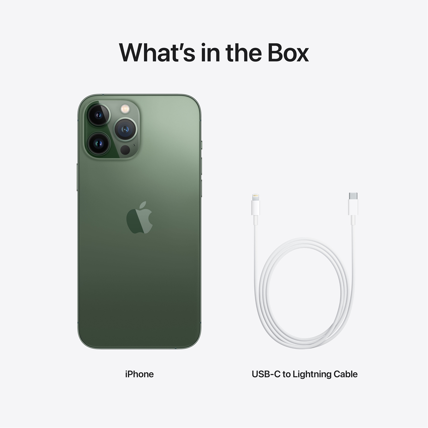 APPLE IPHONE 13 PRO MAX 512G ALPINE GREEN - 128 GB 