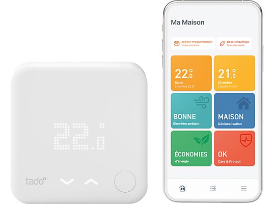 TADO Slimme Thermostaat V3+ Starterskit - Bedrade variant (TD-33-020)