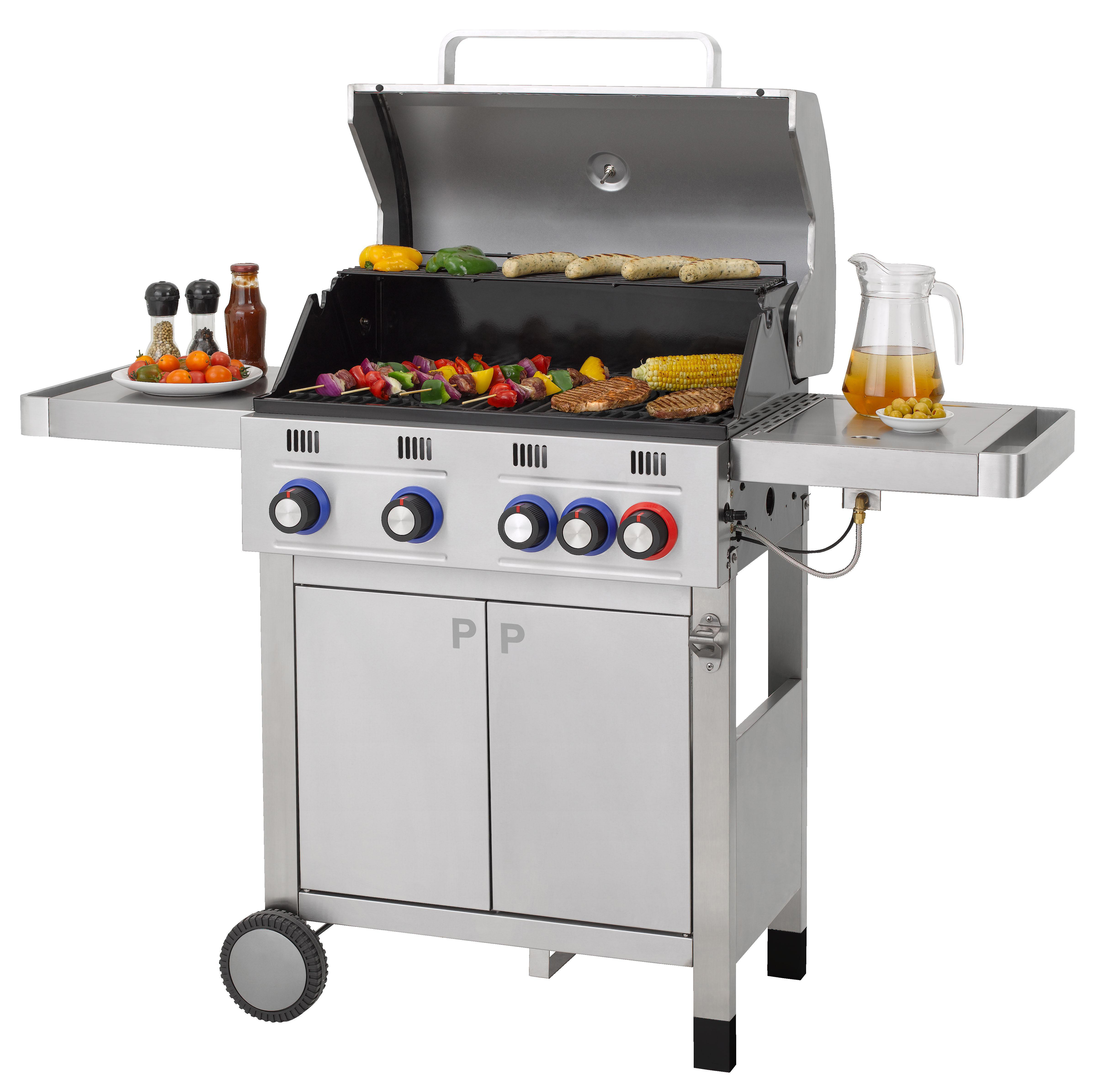 TEPRO 3188 Wellington 4 Gasgrill, Edelstahl 